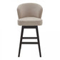 Brandy 26" & 30" Bar Stool - Gray or Tan Fabric