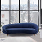 Sofá Armen Living Karisma - Terciopelo azul marino
