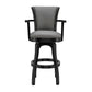 Raleigh Arm 26" Counter Height Swivel Barstool - 2 Finishes