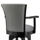 Raleigh Arm 26" Counter Height Swivel Barstool - 2 Finishes
