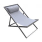 Wave Deck Chair - Gray Powdercoat