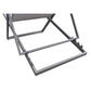 Wave Deck Chair - Gray Powdercoat