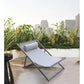 Wave Deck Chair - Gray Powdercoat
