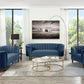 Millephri LV00166 Mid-Century Sofa Collection - 3 Colors