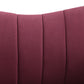 Callista Red Velvet Sofa - Wooden Inner Frame