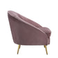 Abey Sofa Pink Velvet by Acme LV00205