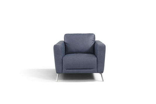 Astonic Blue Leather Chair LV00214
