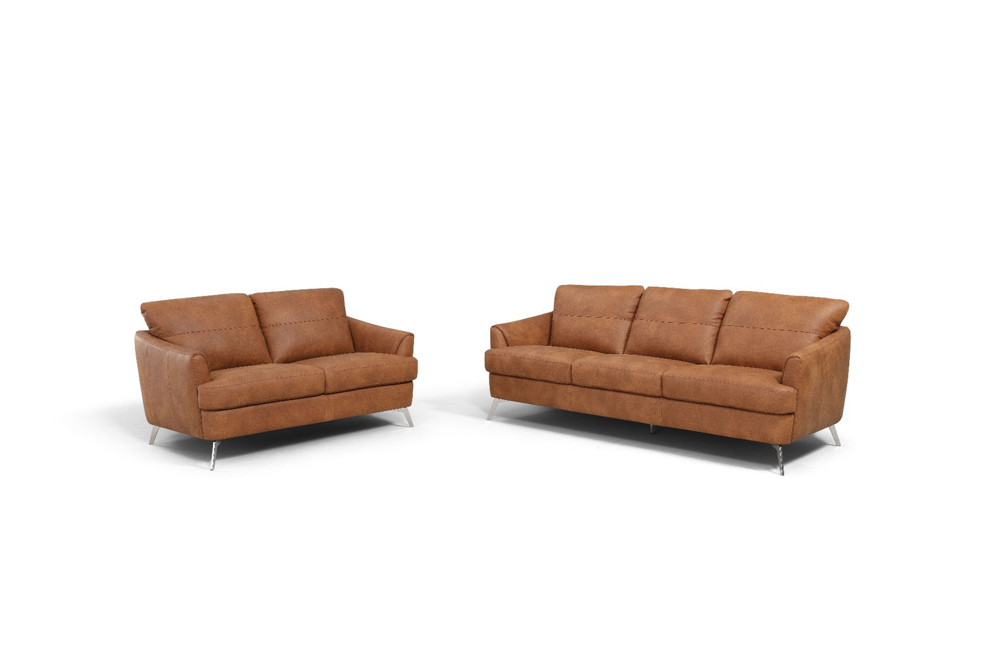 Safi Sofa Collection - Cappuchino Leather