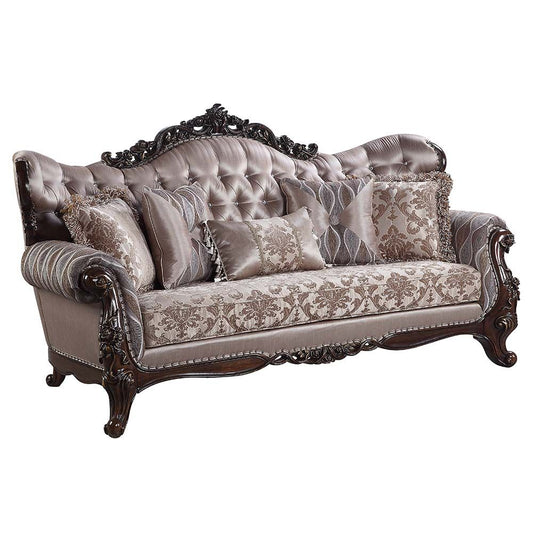 Benbek Traditional Antique Oak Sofa Collection by Acme LV00809