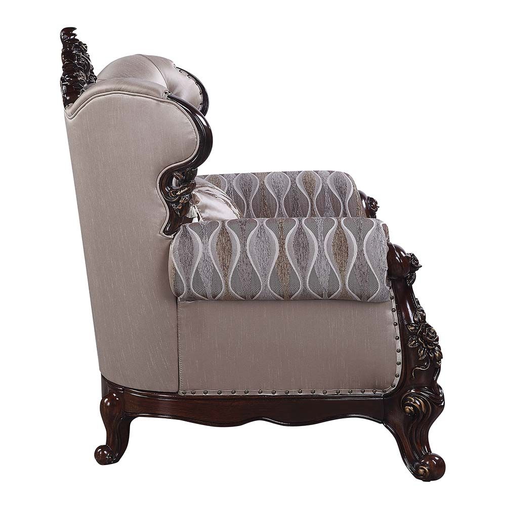 Benbek Traditional Antique Oak Sofa Collection by Acme LV00809