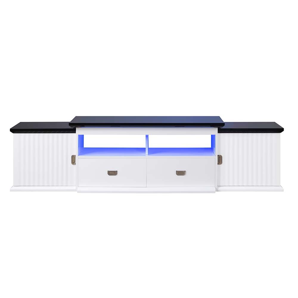 Barend High Gloss TV Stand - LED Lighting