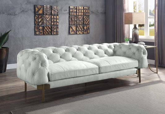 Ragle Chesterfield Sofa Acme LV01021 - Top Grain Leather