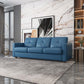 Noci Italian Leather Sofa w/Sleeper - 2 Colors