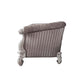 Versailles LV01394 Ivory Fabric & Bone White Finish Sofa by Acme