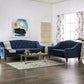 Martinique Sofa & Loveseat Blue Velvet - Made in USA