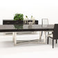 Maximo Dining Collection - High Gloss Gray Oak Finish