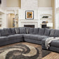Comfort Industries Memphis Over Sized Sectional - Thunder