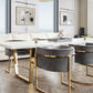 Mirage 120" Dining Table Collection - Seats 8-10