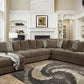 Comfort Industries Memphis Over Sized Sectional - Mocha