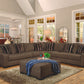 Comfort Industries Moda 5 Pc Sectional - Java or Parch