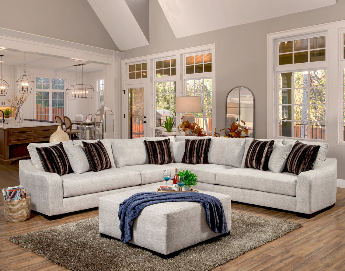 Comfort Industries Moda 5 Pc Sectional - Parch Fabric