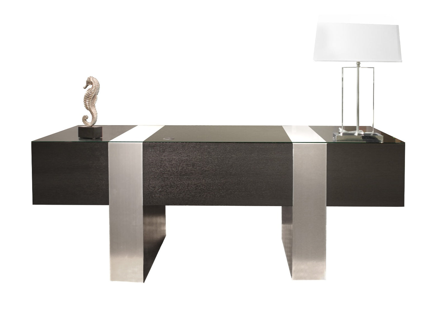 Nero Executive Desk - Wenge Finish