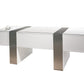 Nero Executive Desk - White Finish