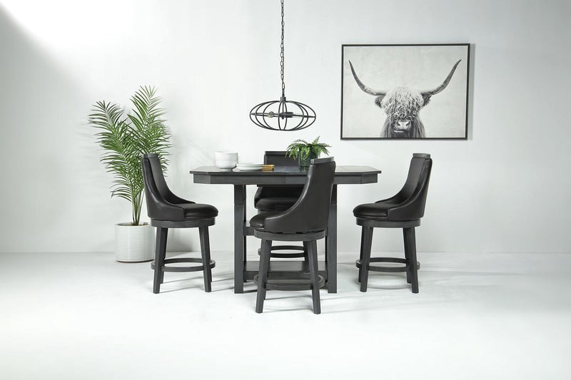 New Haven 5 Pc Dining Set - Gray