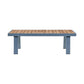 Armen Living Nofi Outdoor Sectional - Gray Cushions
