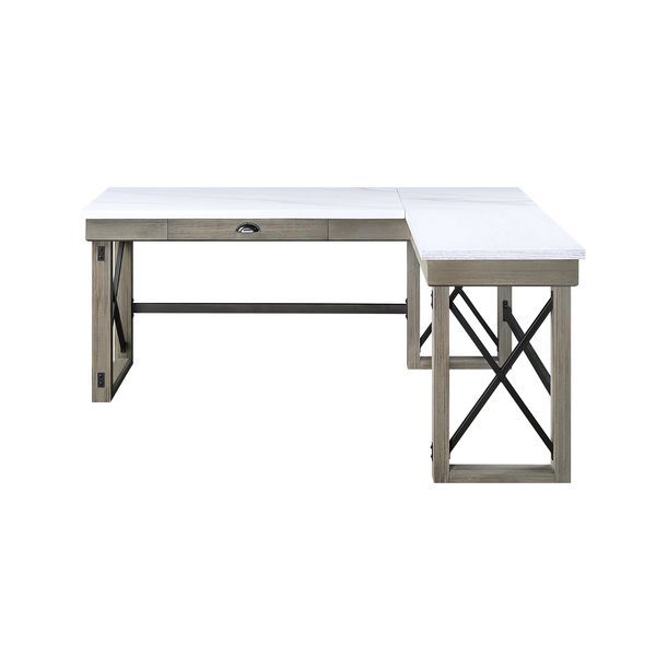 Talmar Writing Desk - Rustic Oak Finish