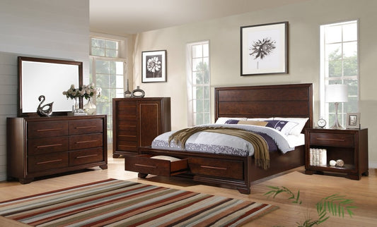 Catania Bedroom Collection - Bronze Hardware