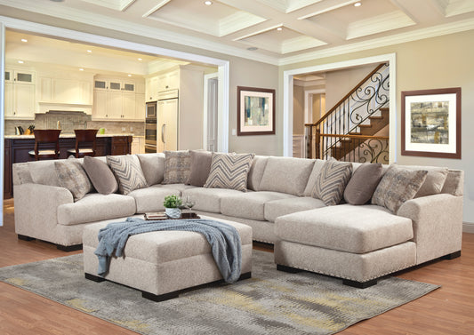 Olympia Over-Sized Sectional - 3 Color Choices