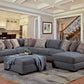 Olympia Sectional - Wood Midnight