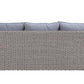 Greeley 4 Pc Patio Set by Acme - Gray Wicker Fabric