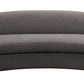 Pascal Sofa Collection - Bone or Charcoal Boucle Textured Fabric
