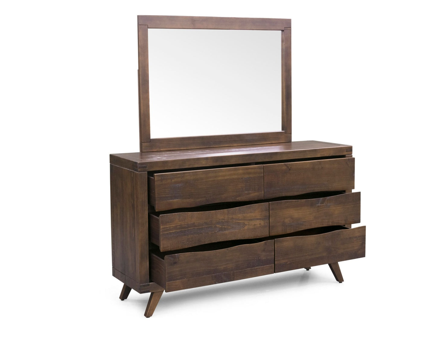 Pasco 4 Pc Bedroom Collection - Solid Wood Construction