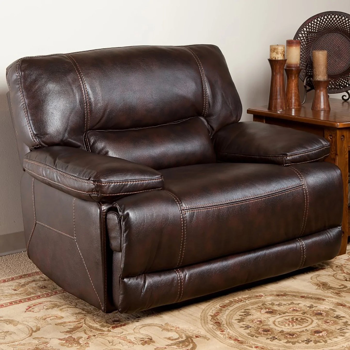 Pegasus Power Recliner - Faux Leather or Microfiber