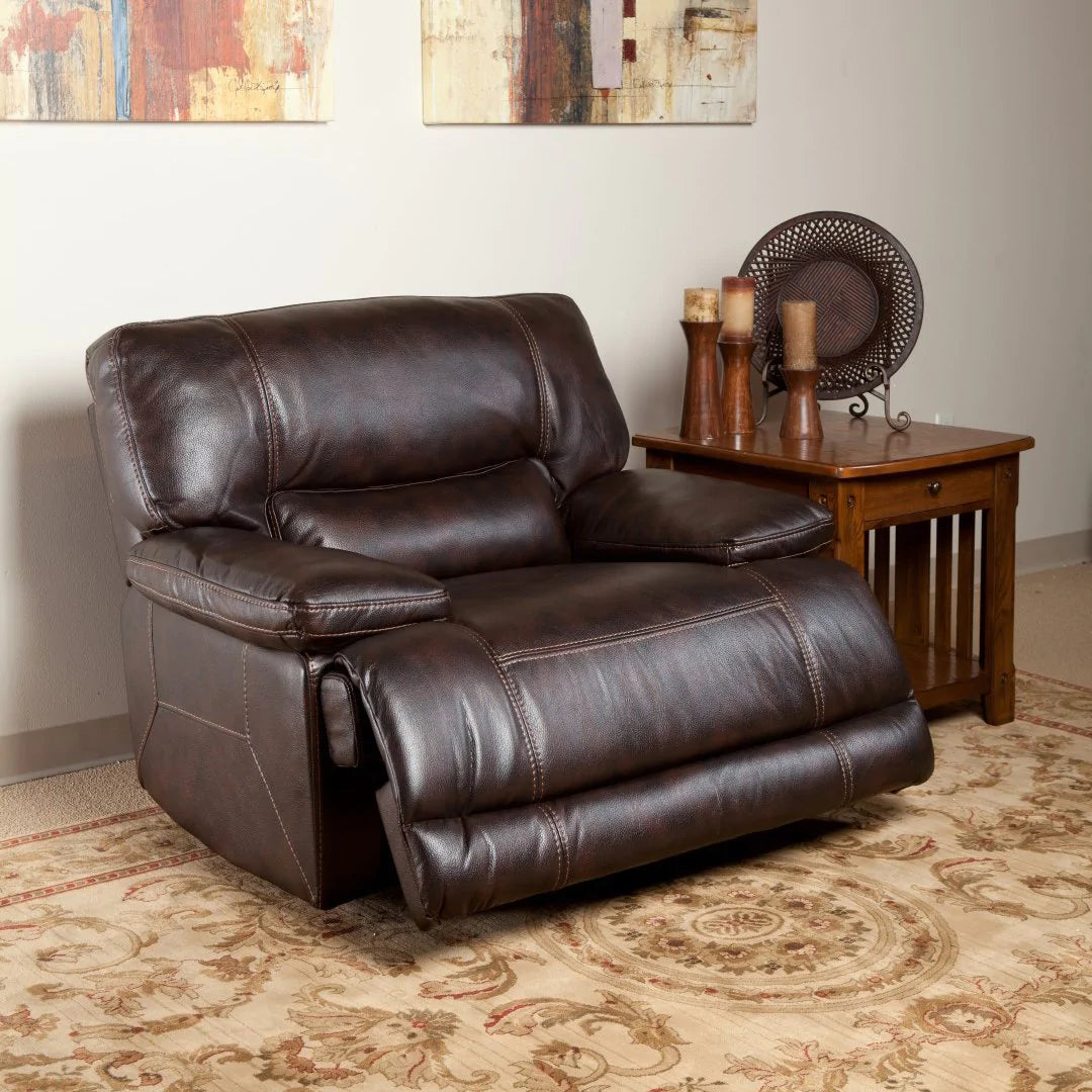 Pegasus Power Recliner - Faux Leather or Microfiber