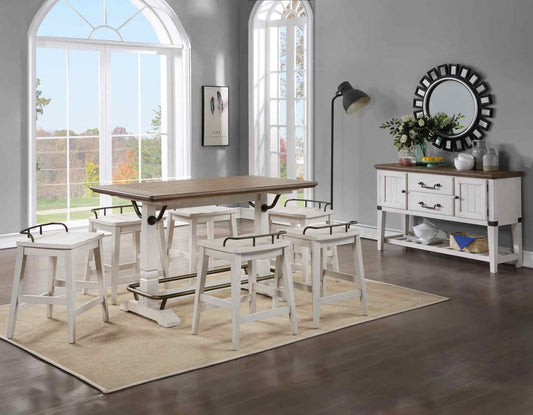 Steve Silver TN600GT - Colección de comedor Pendleton - Heritage Farmhouse