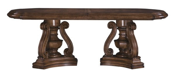 San Mateo Double Pedestal Dining Table