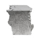 Waterfall Silver Resin Desk - Silver Leaf Finish