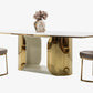 Phantom Dining Collection - Matte Gold - Made in Italy