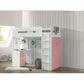 Nerice Twin Loft Bed 38040 - 4 Finish Options