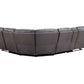 Steve Silver Plaza Power Reclining Sectional - Grey Fabric
