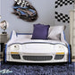 POE Police Squad Car Twin Bed - Working Lights