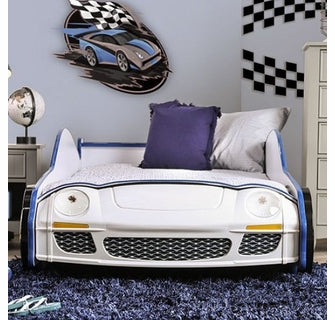 POE Police Squad Car Twin Bed - Working Lights