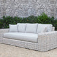 Renava Portugal - 4 Pc Grey Wicker Sofa Set