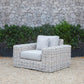 Renava Portugal - 4 Pc Grey Wicker Sofa Set