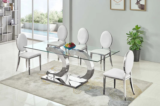 Artisan RDT313S Dining Collection - Silver or Gold Finish