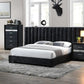 Juego de dormitorio moderno negro Rivas de Acme Furniture